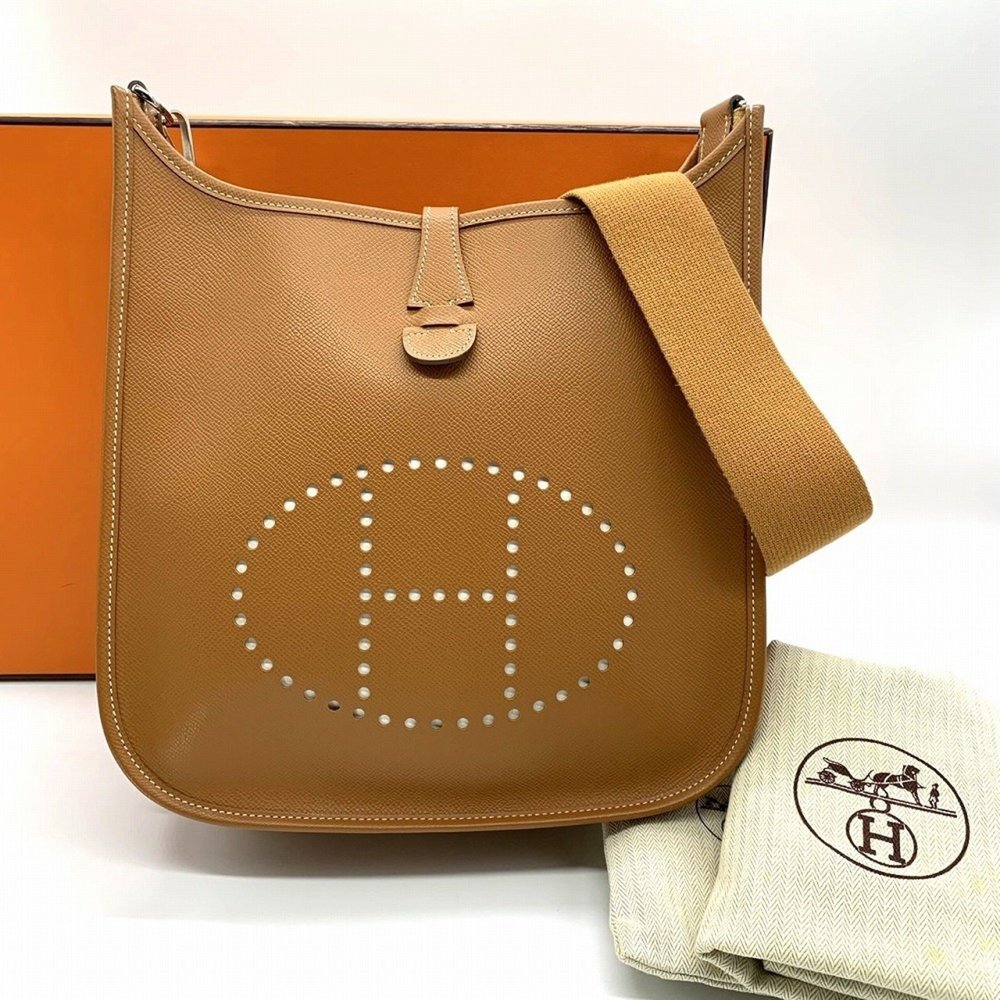 Hermès Tan Shoulder Bag